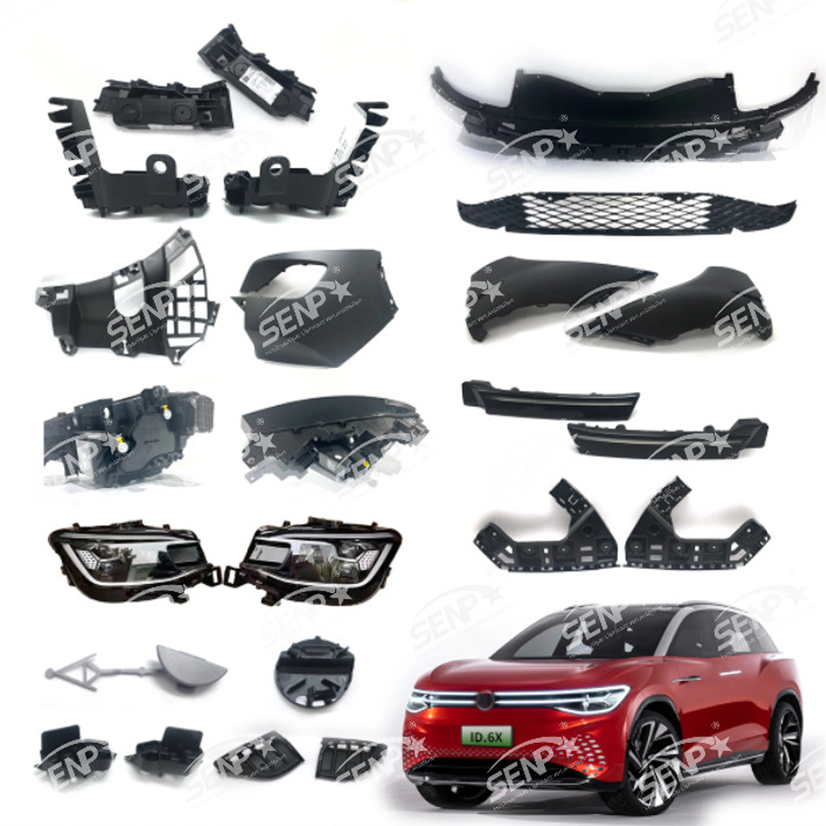 Peças de carro de alta qualidade adequadas para veículos elétricos vw; id4, id5, id6, peças de automóvel de carro elétrico