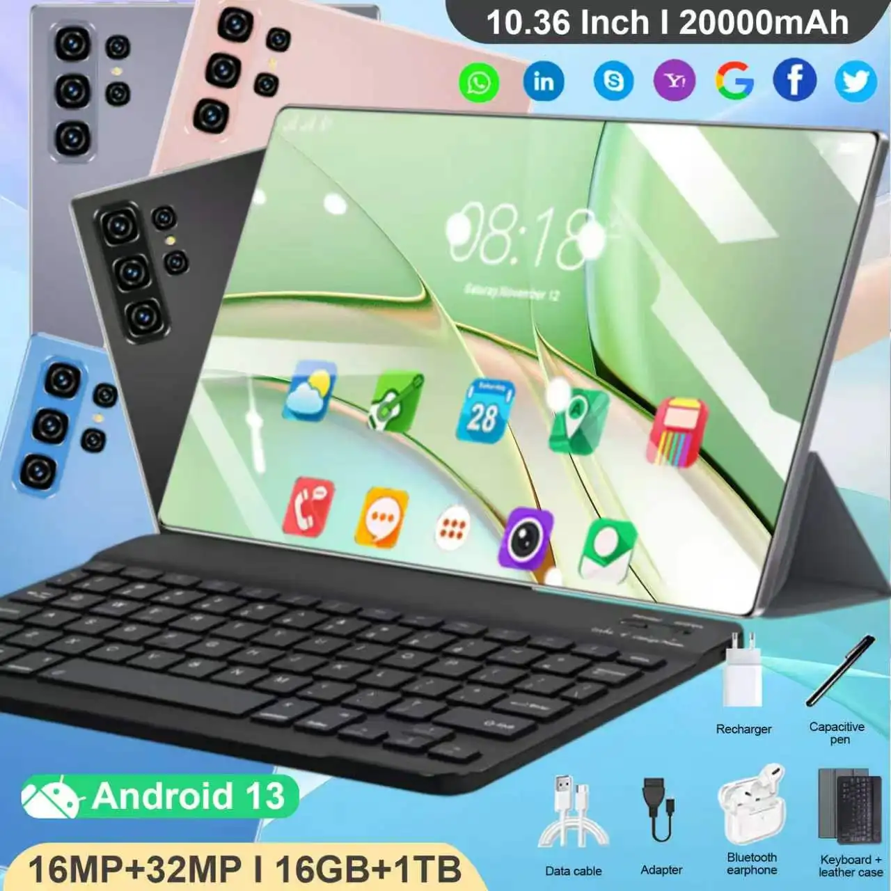 Tableta Nueva de 1036 Pulgadas Versión