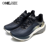 ONEMIX 2025 Professional Training Running Shoes for Men Racing Sport Shoes Breathable Women Full Sole Nylon Plate Jogging Shoes