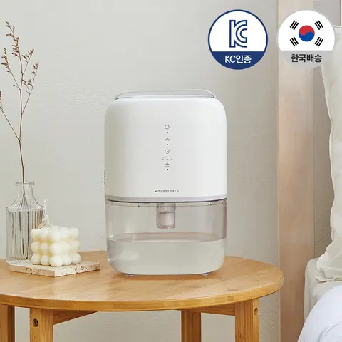 (1+1) 퓨어코치 DH870 무드등 저소음 1.5L 소형 미니 제습기