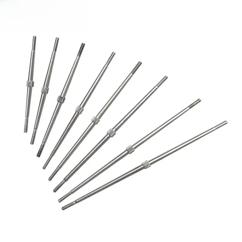 Haoye-Tiges de poussée filetées en aluminium M3, accessoire pour modèle d'avion RC, 5 pièces