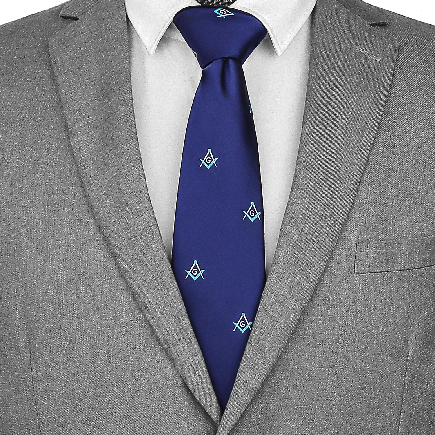 Hawson Freemason Masonic neckties for men ,Masonic Gifts for Men.Tie for men