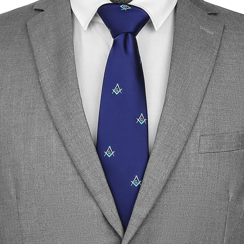 Imagen 2 del producto Corbatas masónicas masónicas para hombres, empaquetadas en caja de regalo, joyería o accesorios para hombres, regalos Masonic para hombres.