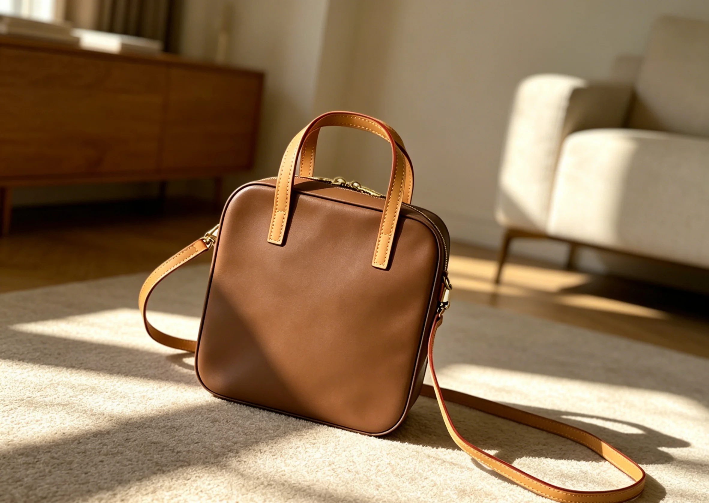 2026 Size: 20X20X8 cm no box New Model Versatile and Fashionable Real Leather Bag - Durable,High-Quality and Affordable