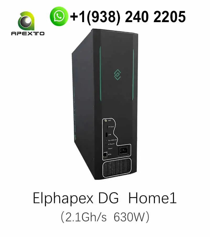 Elphapex DG Home 1 2100M 630W Litecoin Dogecoin Bells Miner