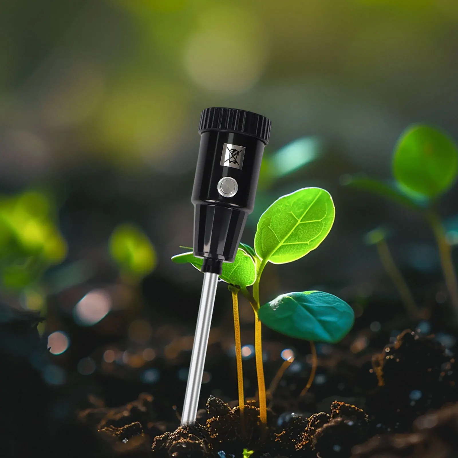 2-in-1 الرقمية رطوبة التربة جهاز قياس درجة الحموضة مسبار معدني لزراعة المجالات الزراعية حديقة النباتات قياس رطوبة التربة مستوى درجة الحموضة