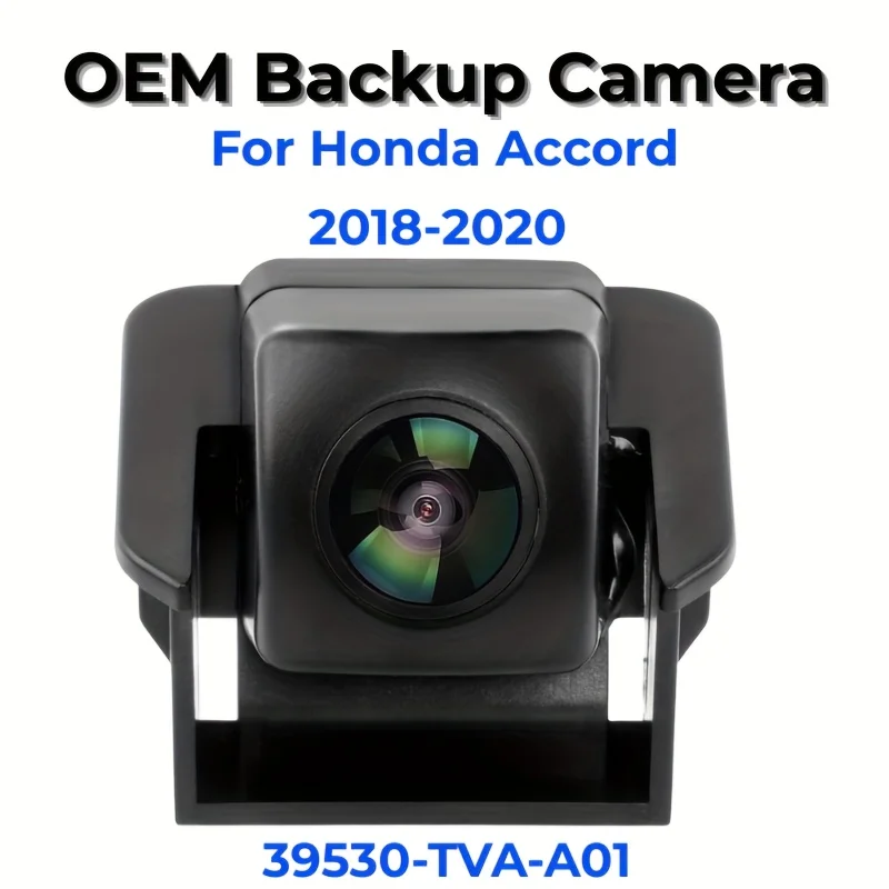 Backup Camera Rear View Camera Reverse Camera for Honda Accord 2018 2019 2020 Replacement 39530-TVA-A01