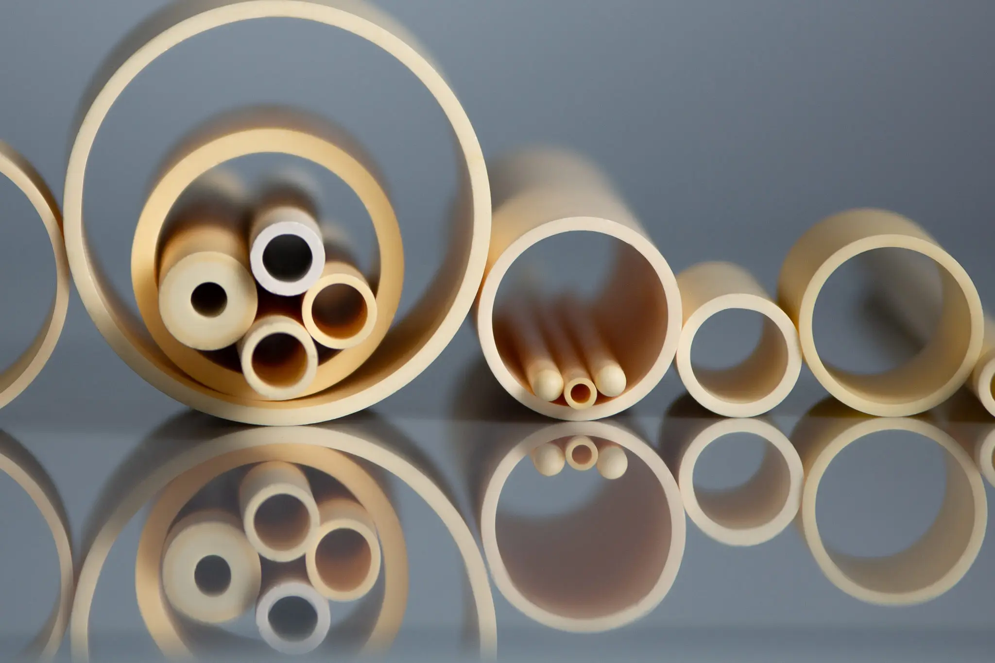 

99.5%Al2O3 High Thermal Corundum Tube /Single-Bore/Insulating Ceramics For Thermocouple Sensors