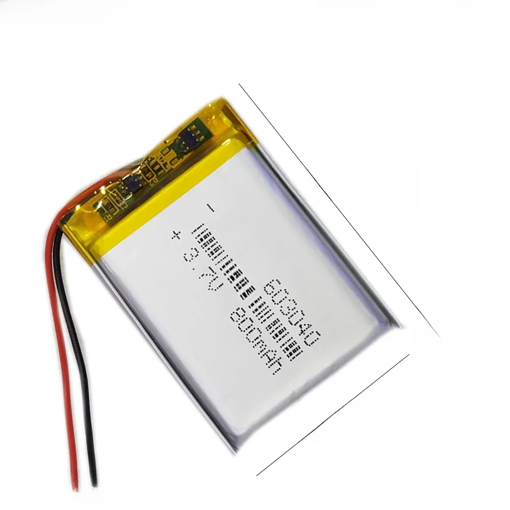 3,7 V 800mAh Lithium-Polymer-Li-Ionen-Batterie Lipo zellen für Lautsprecher alarm GPS MP3