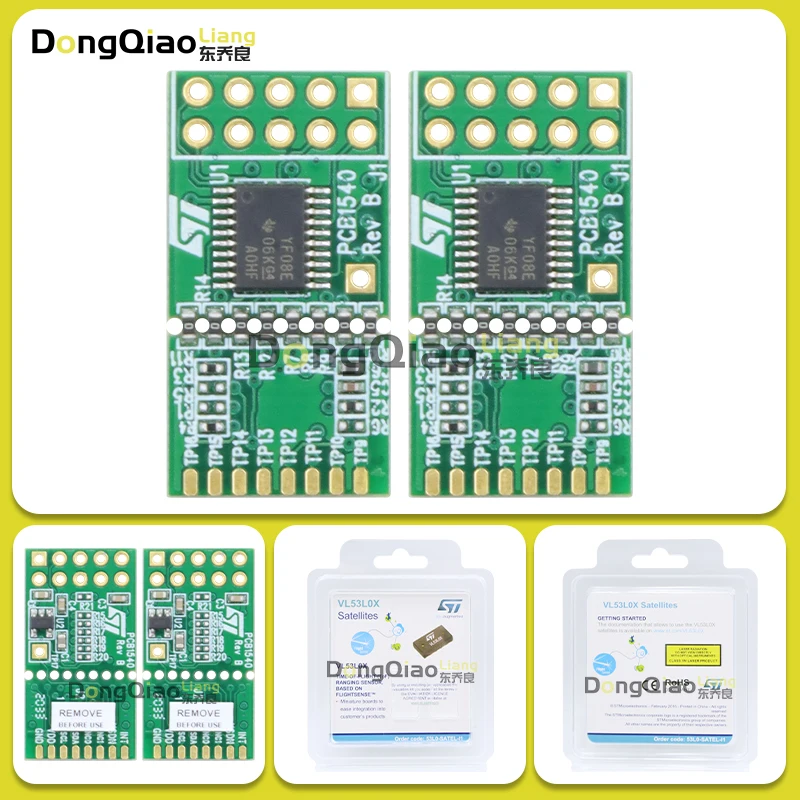 For the 53L0-SATEL-I1 VL53L0X 3-in-1 distance sensing and gesture detection sensor, miniature PCB module