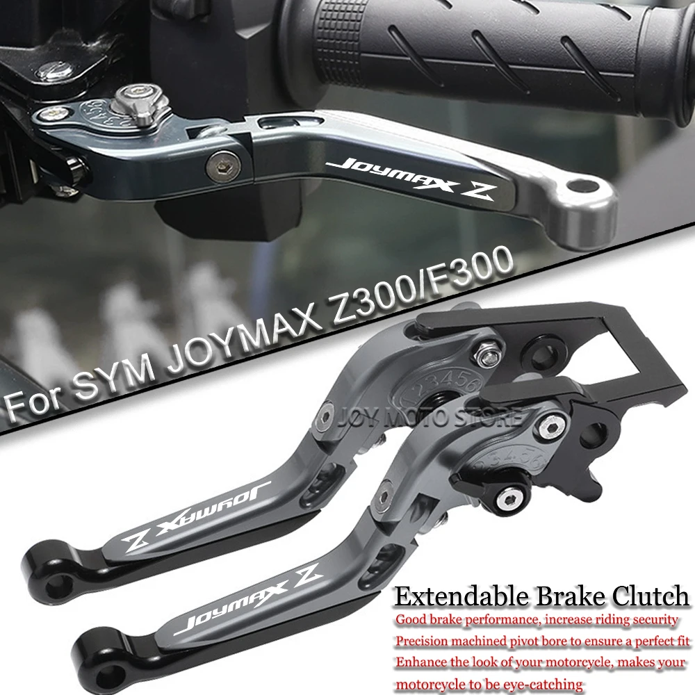 

For SYM joymax z300 f300 Motorcycle Accessories CNC Adjustable Folding Extendable Brake Clutch Levers Handle