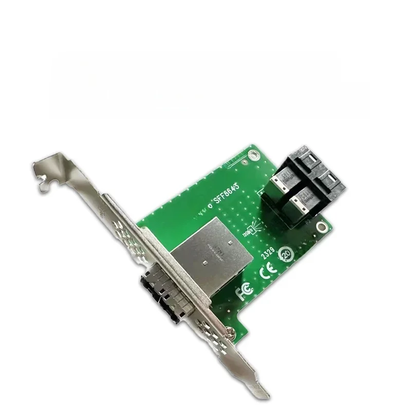 12G 2-portowy SFF-8644 do SFF-8643 karty rozszerzeń XIC4383 — zdjęcie produktu 6