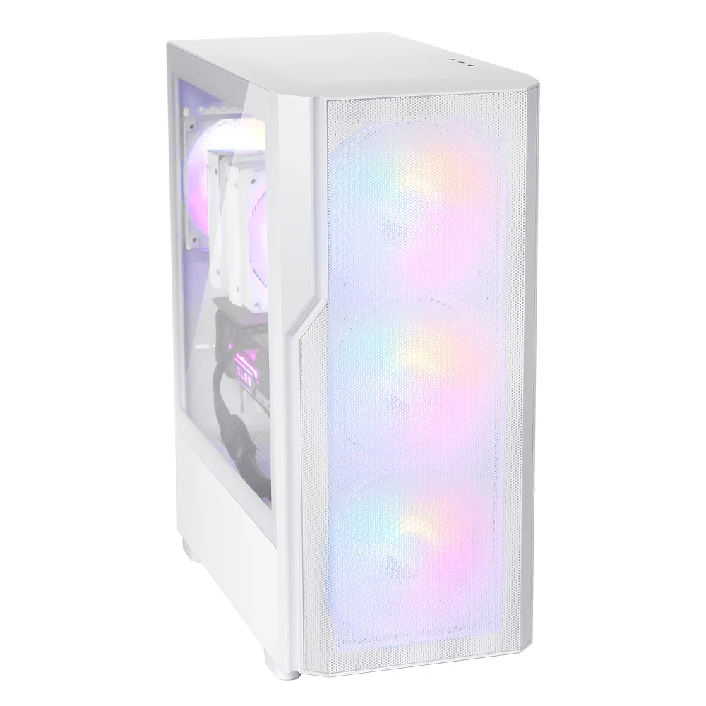 MICRonyx COOLMAX Stedy (White) PC Case