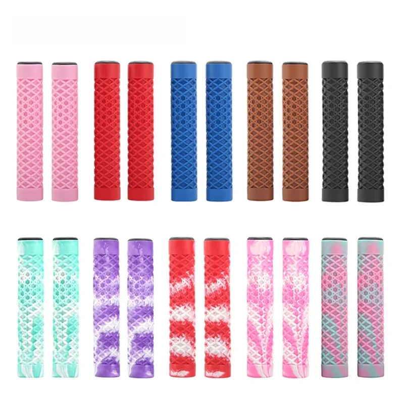 AliExpress riderace Lengthened Bicycle Handlebar Grips Soft Rubber Ultralight Comfortable Mountain Bike Grips Dustproof Non-Slip For 22.2mm MTB Cuff