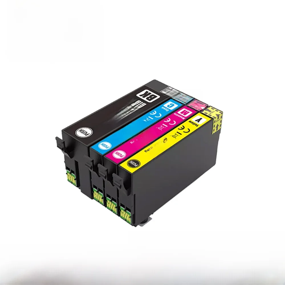 Tatrix for Epson 407 407XL T407 T407XL T07U1 - T07U4 Premium Color Compatible Ink Cartridge for Epson WorkForce WF-4745 Printer
