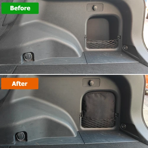 Imagen 2 del producto Bolsa de bolsillo organizadora para maletero, bolsa de almacenamiento para maletero, bolsillo lateral de carga para Toyota Rav4 2025 2024 2023 2022 2021 2020 2019