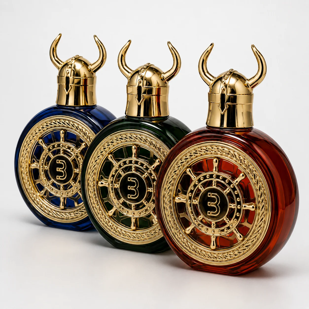 

Bharara Viking Kashmir-Viking Beirut-Viking Dubai Parfum 100ml/3.4oz Long-Lasting, Luxurious Arabian Fragrances — Recommended Valentine's Day Gifts