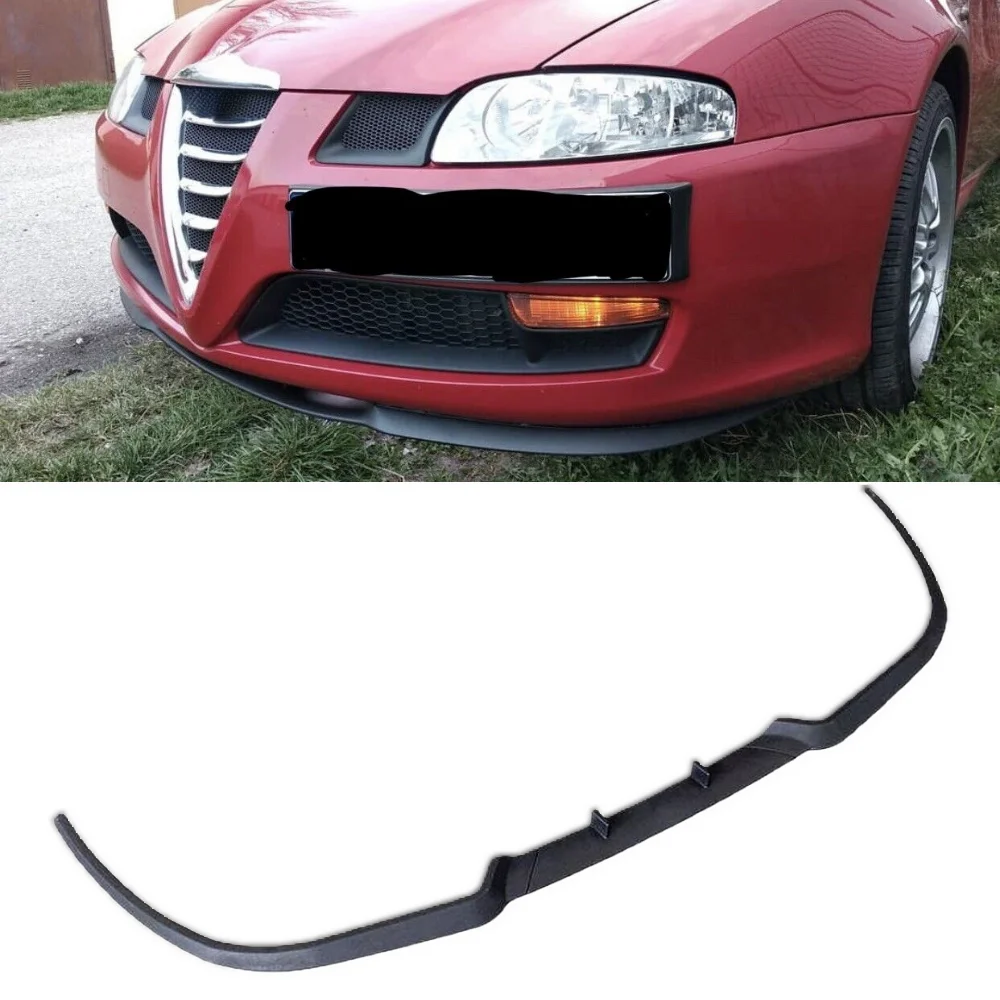 For Alfa Romeo Alfagt GT CUPRA R FRONT SPOILER FRONT BUMPER LIP Spoiler lip Universal 3PCs body kit look accessory tuning