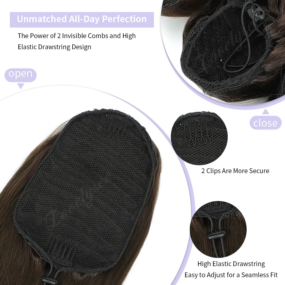 Thumbnail 3 - #23 Best Rated Human Hair Wrap Ponytails to Buy in 2026