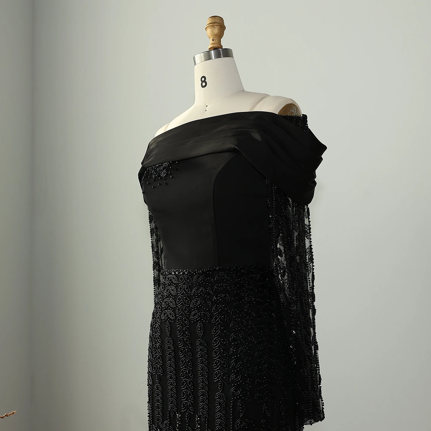 Sharon disse elegante fora do ombro mangas compridas vestido de noite árabe 2025 luxo dubai feminino vestidos de festa de casamento ss695 personalizado