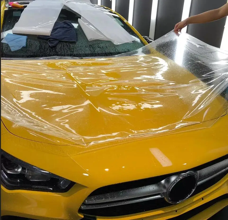 

Sunice 7,5 мил 1,52x0,5 м ТПУ автомобильная краска защитная пленка автомобильный бампер капот защитная наклейка против царапин прозрачный PPF