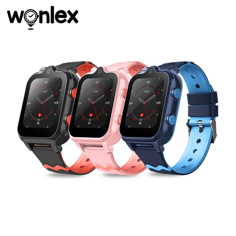 

Wonlex Smart Watch Kids 4G Video Call Dual Camera KT18Pro Whatsapp Android8.1 SOS GPS Watch