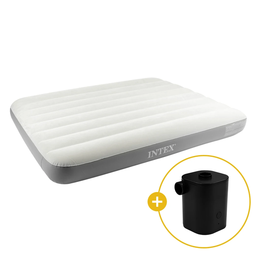 Intex Airmat Wireless Pump Set Ivory