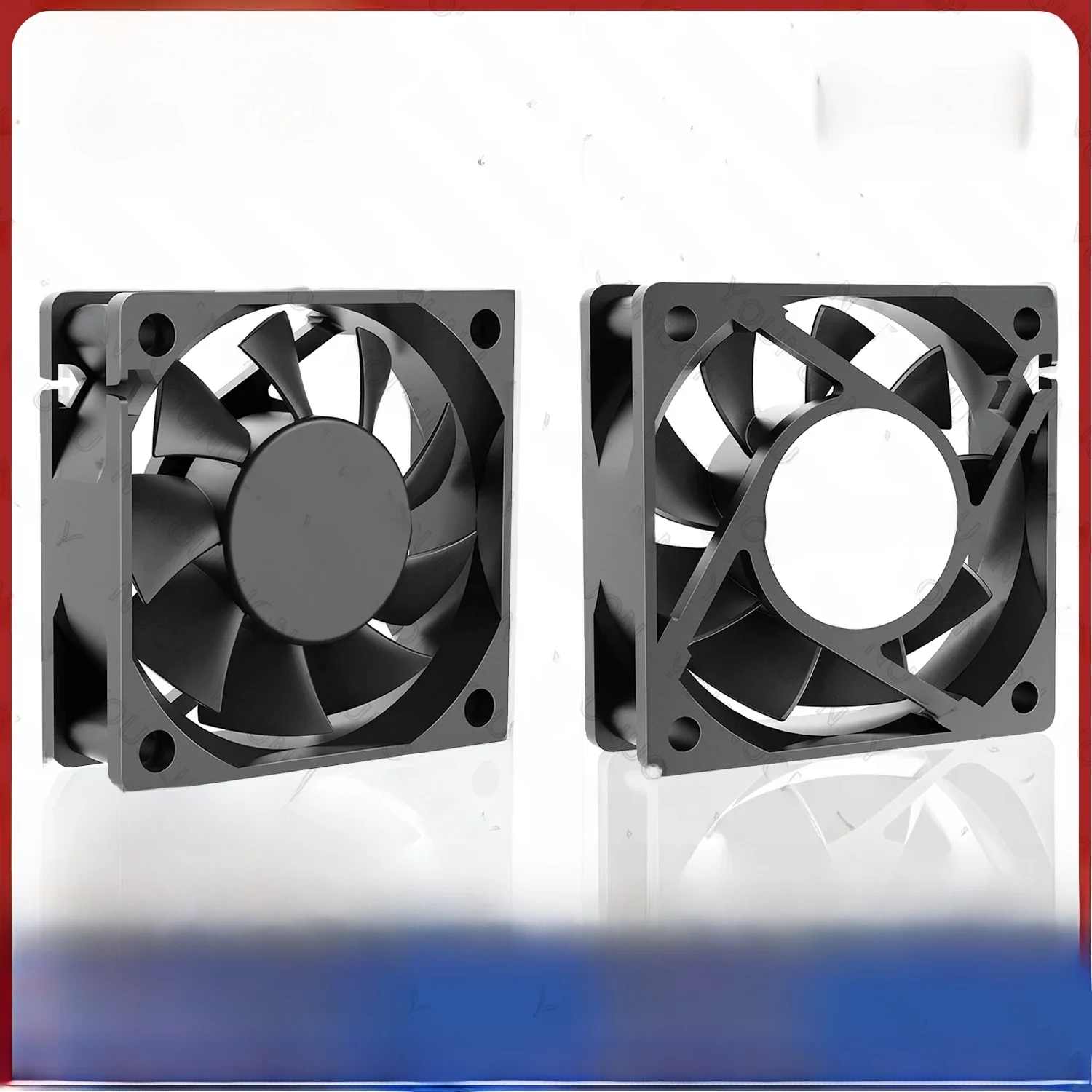 2 sztuk 60x60x20mm 6020 12V 24V podwójna piłka 3D drukarki wentylator chłodnicy 60mm x 20mm bezszczotkowy sprzęt maszynowy wentylator silnika DC — zdjęcie 2