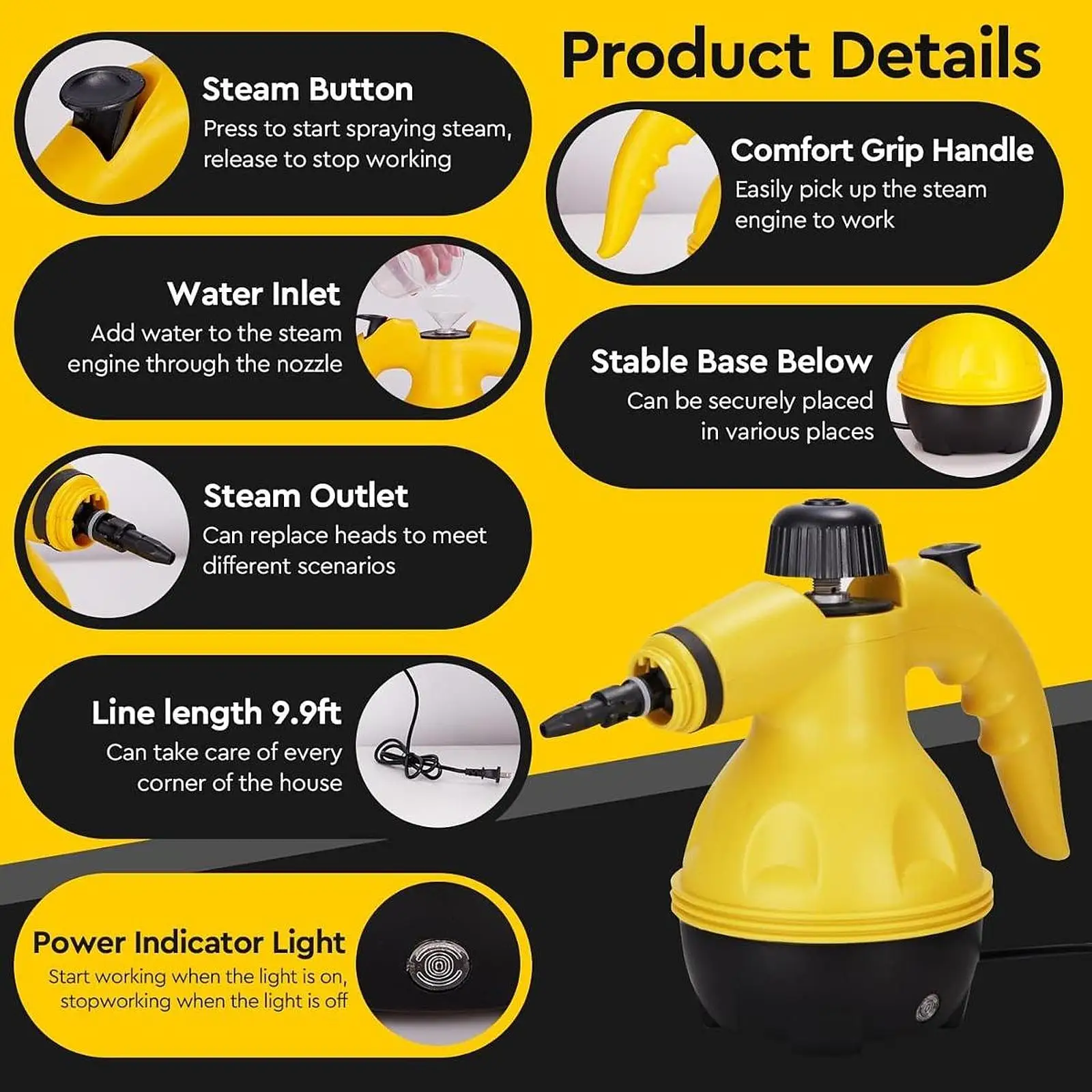 Thumbnail 4 - #30 Latest Handheld Steam Cleaners Offers