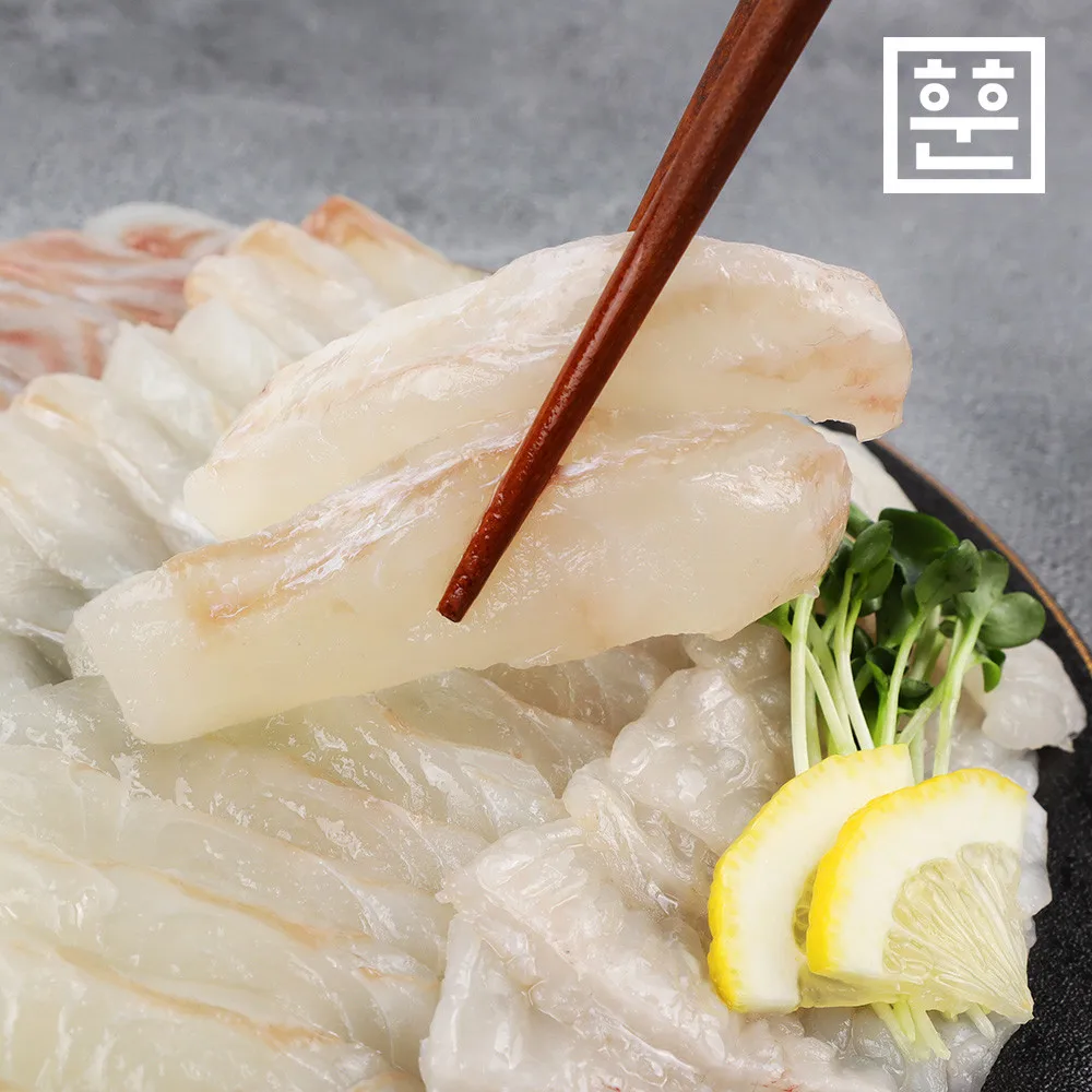 Domestic oatmeasu sashimi fresh flatfish slices Fillet