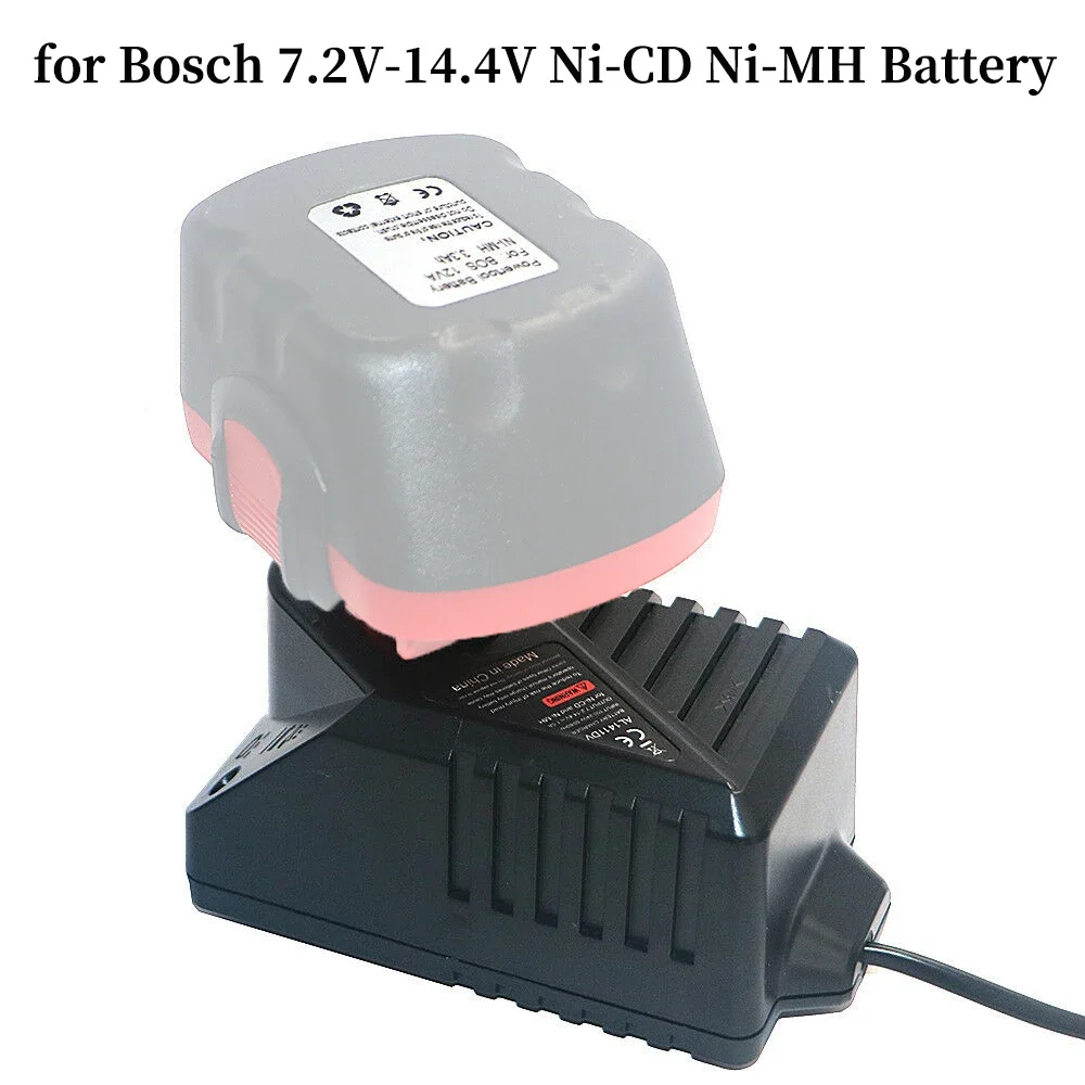 For Bosch 7.2V/GSR9.6/12V/14.4V Fast Battery Charger Adapter NI-MH NI-CD AL1411DV GSR7 2-2 GSR9 6-2 GSR12-2 GSB12-2