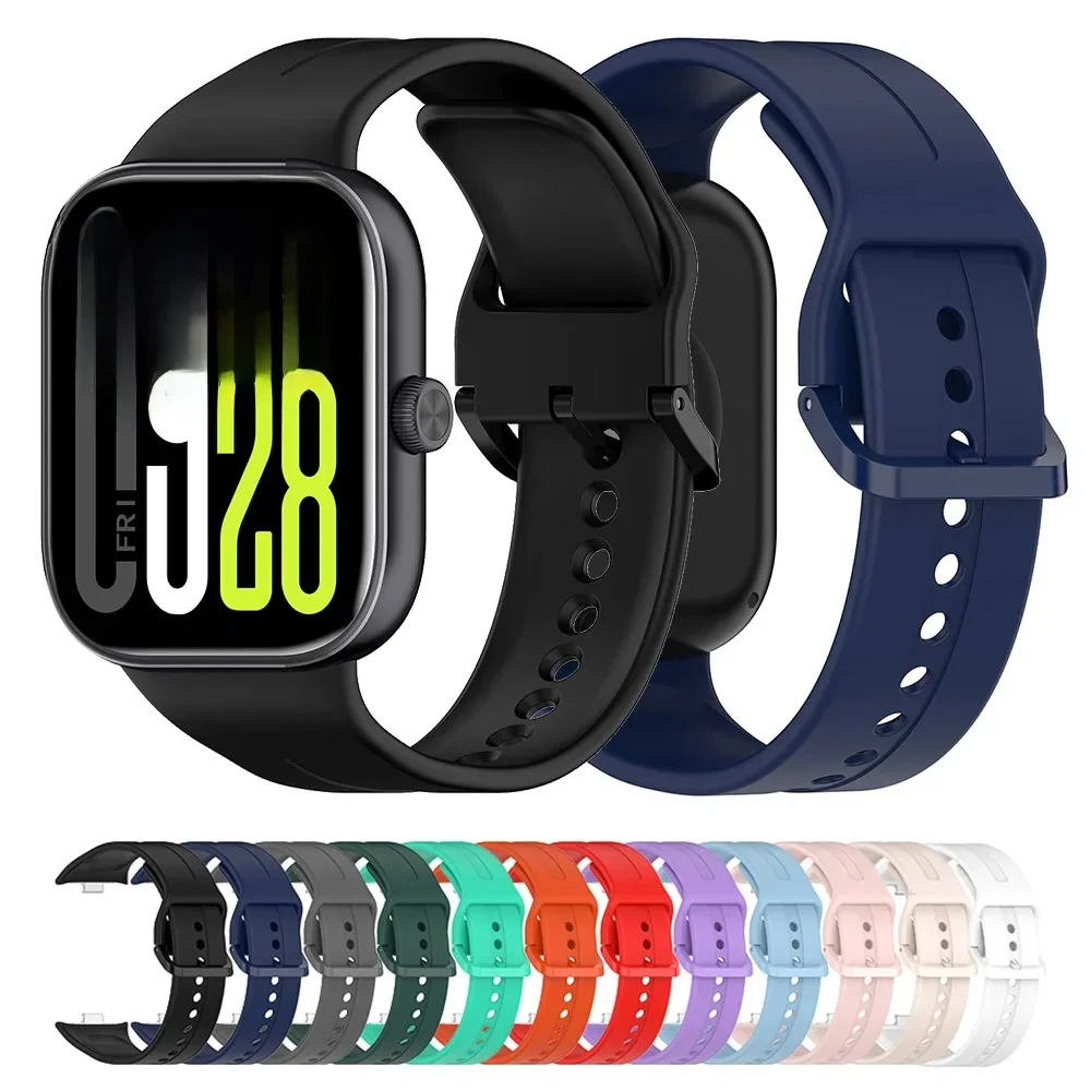 Silikonowy pasek do zegarka Redmi Watch 5 6, zamienny pasek do zegarka Xiaomi Band 9 Pro/10 Pro — 2