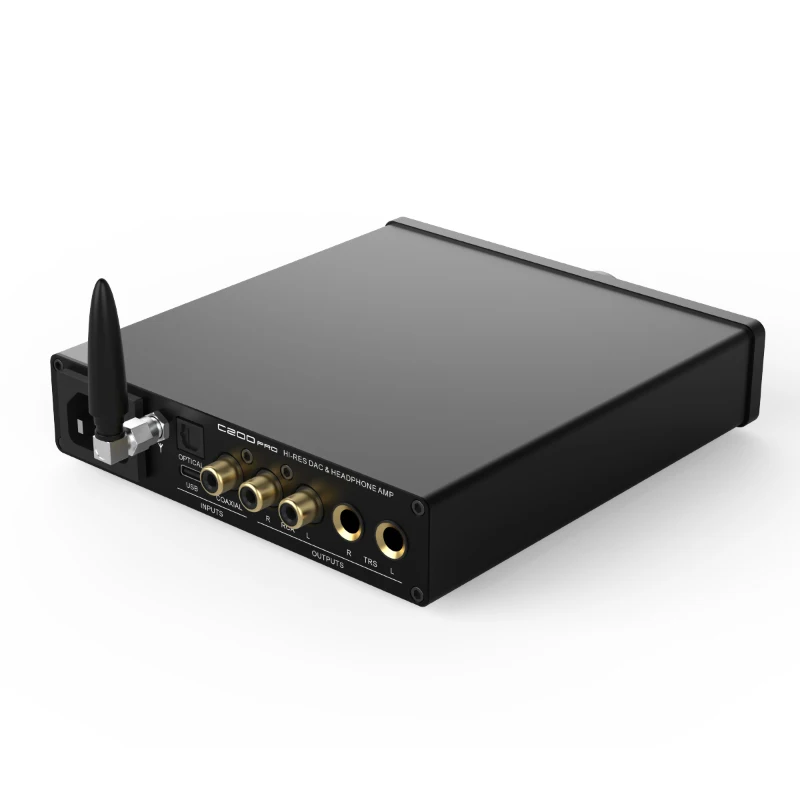 SMSL C200Pro ESS ES9039Q2M Bluetooth DAC Headphone Amplifier with Remote Control
