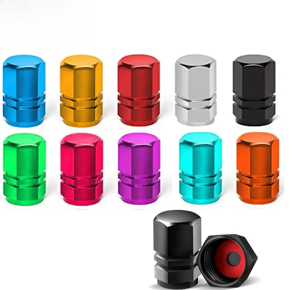 Bouchons de tige de Valve de pneu de voiture en alliage d'aluminium, bouchons de Valve universels pour voitures, suv, vélo, camions et motos