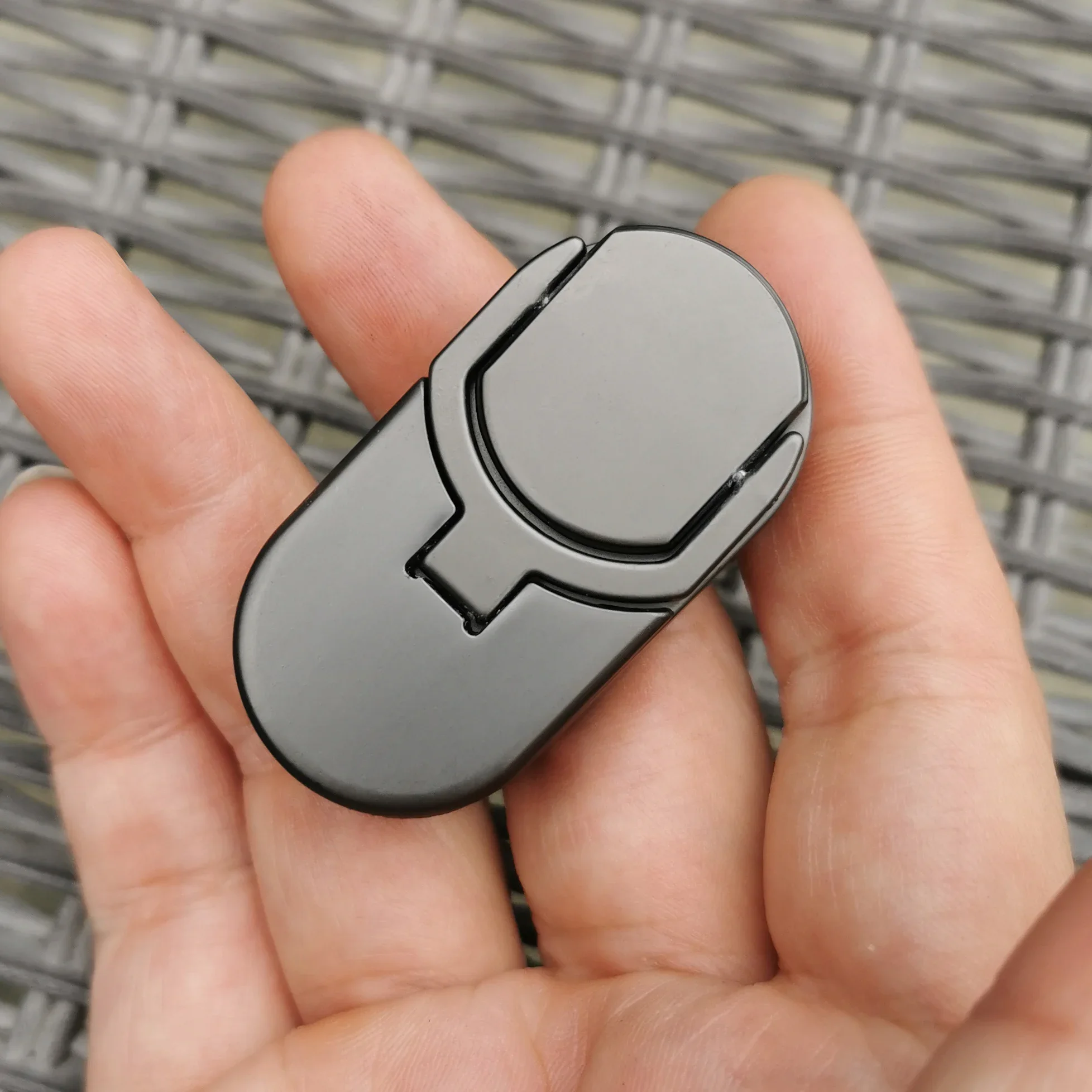 Cible Push Slider Fidget Slider jouet adulte métal Fidget jouet doigt pousser Spin pièces jouets de décompression EDC haptique curseur cadeau