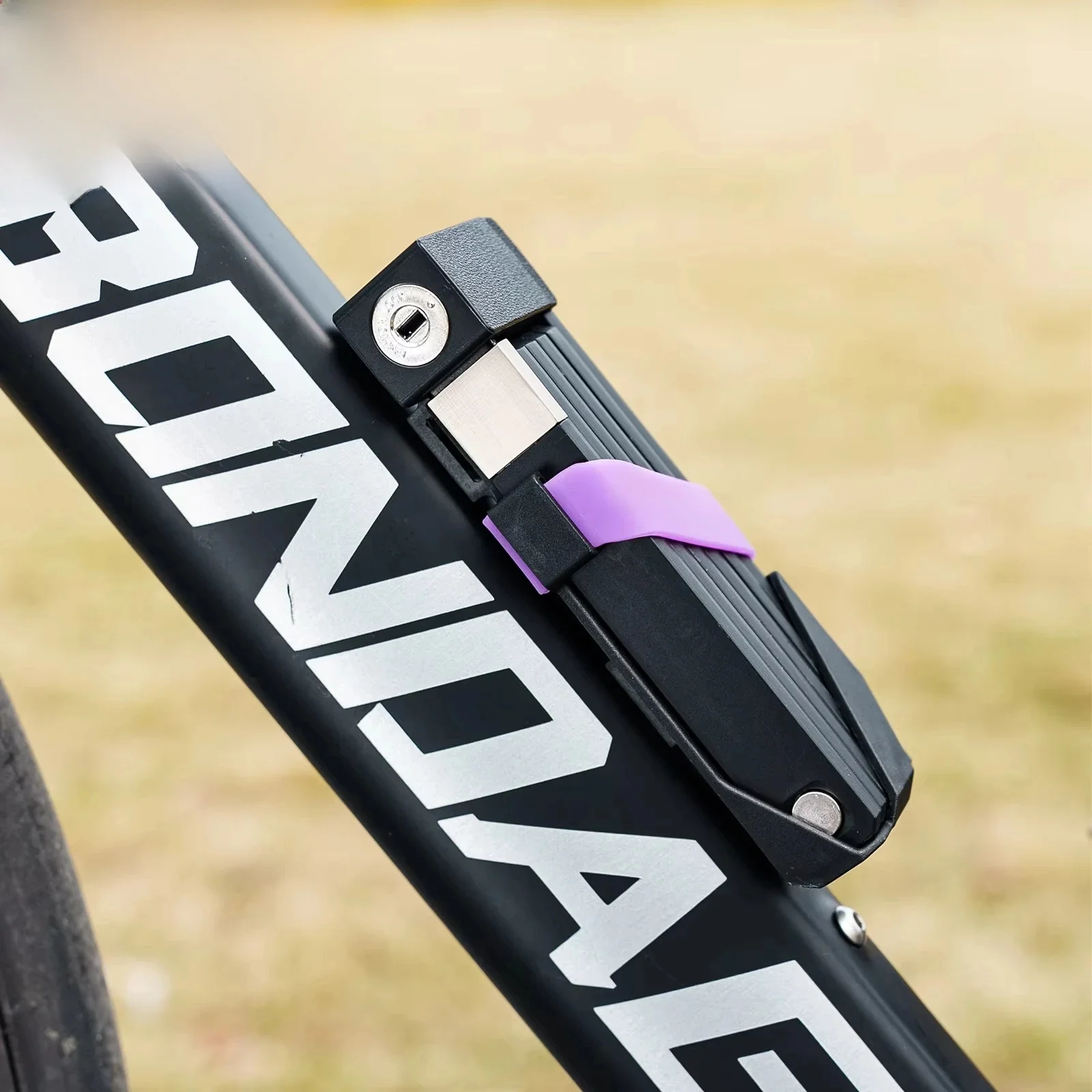 AliExpress OFFBONDAGE Bicycle Folding Lock Security Durable Anti-Theft Scooter MTB Road Electric Bike Padlock Motorcycle  Bike Accessories