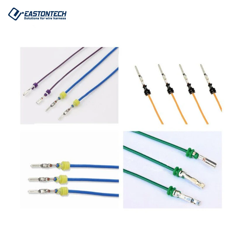 EASTONTECH EW-1570 Waterproof Pin Terminals Inserting Machine Semi Automatic Wire Harness Wearing Waterproof Machine