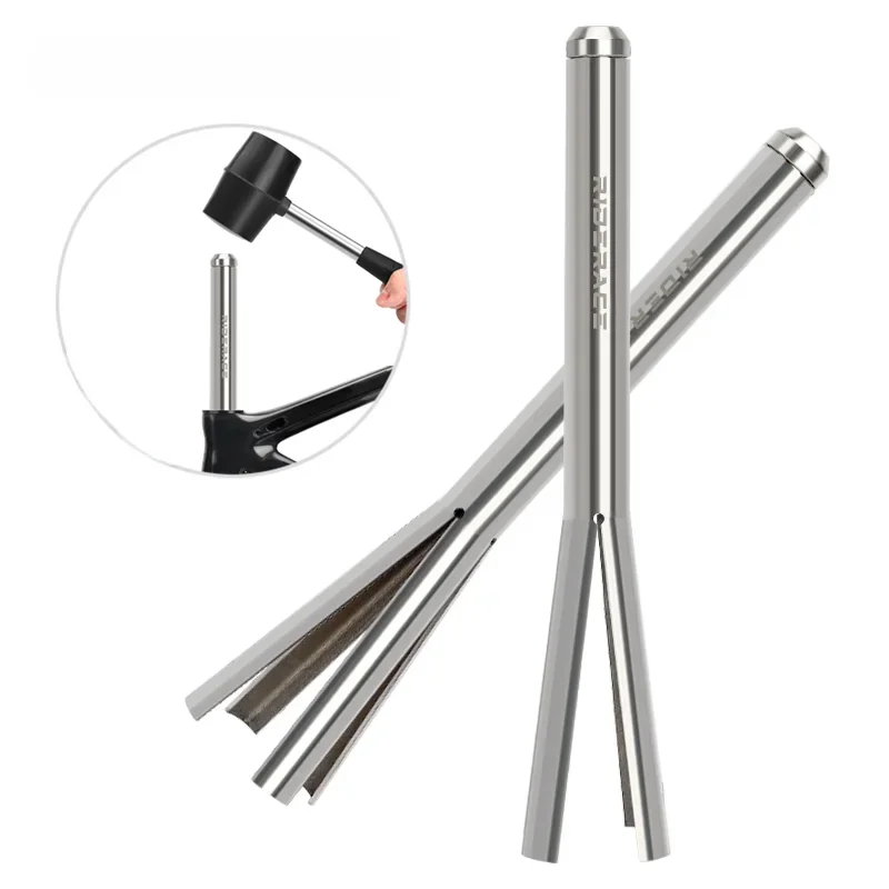 AliExpress riderace Bicycle Headset Cup Remover Tool Stainless Steel Mountain Bike Head Parts Remover Repair Tools For 1-1/8, 1-1/4 and 1-1/2 inch