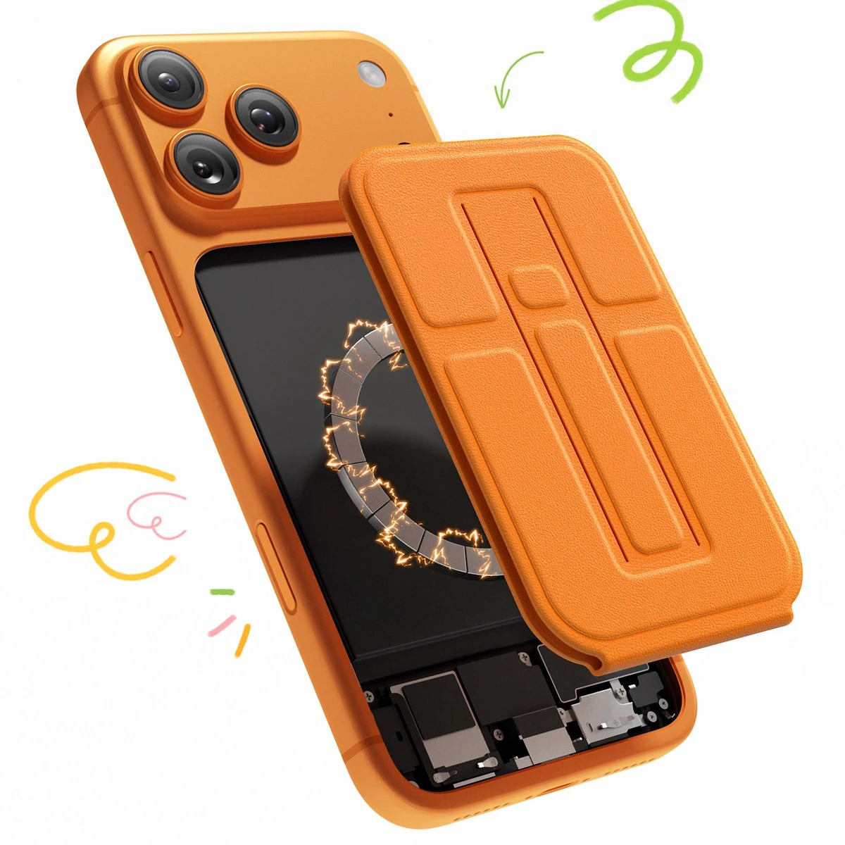 

Glue Stick Card Holder Case Fit 16 15 14 13 Pro Max Plus Samsung S22 Ultra Adhesive TPU Slim Wallet Shell