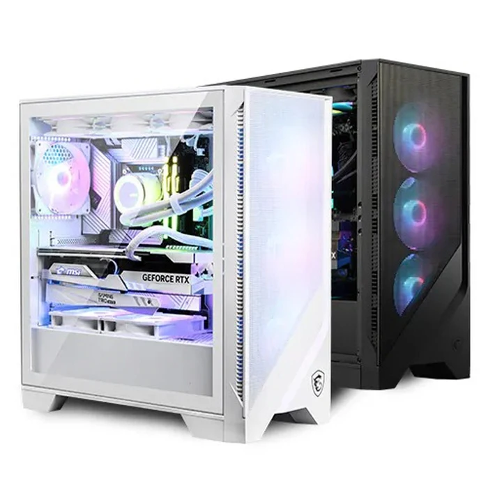 MSI MAG Forges 320R air flow (black, white) PC case