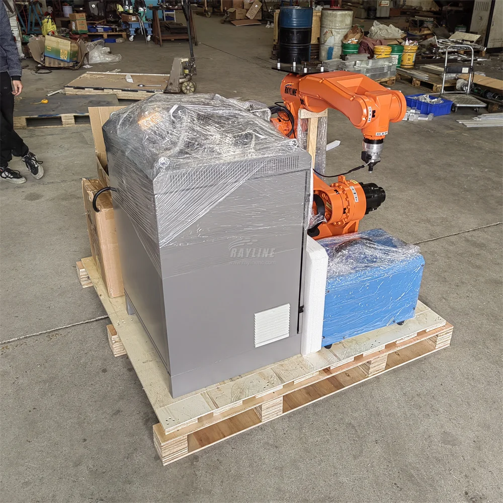 High Precision Efficiency Industrial 6 Axis 1500mm 6kg Welding Robot Arm for Metal Stainless Carbon Steel TIG MIG Laser Welding