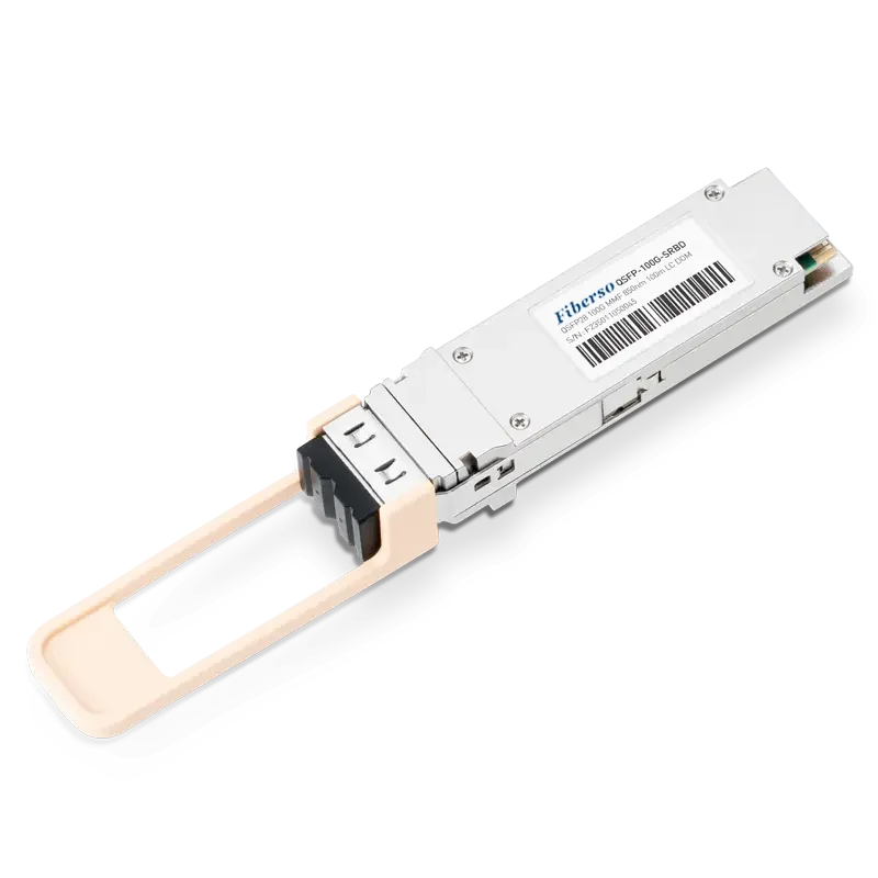 

Fiberso QSFP28 100G SR4 BIDI Module 150m LC MM Fiber Optical Transceiver for Ethernet Network