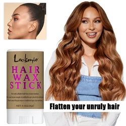 Lockmio Hair Wax Stick Small Travel Size for Contorl Frizz and Flyaways Finishing Slick Wax for 4C Hair