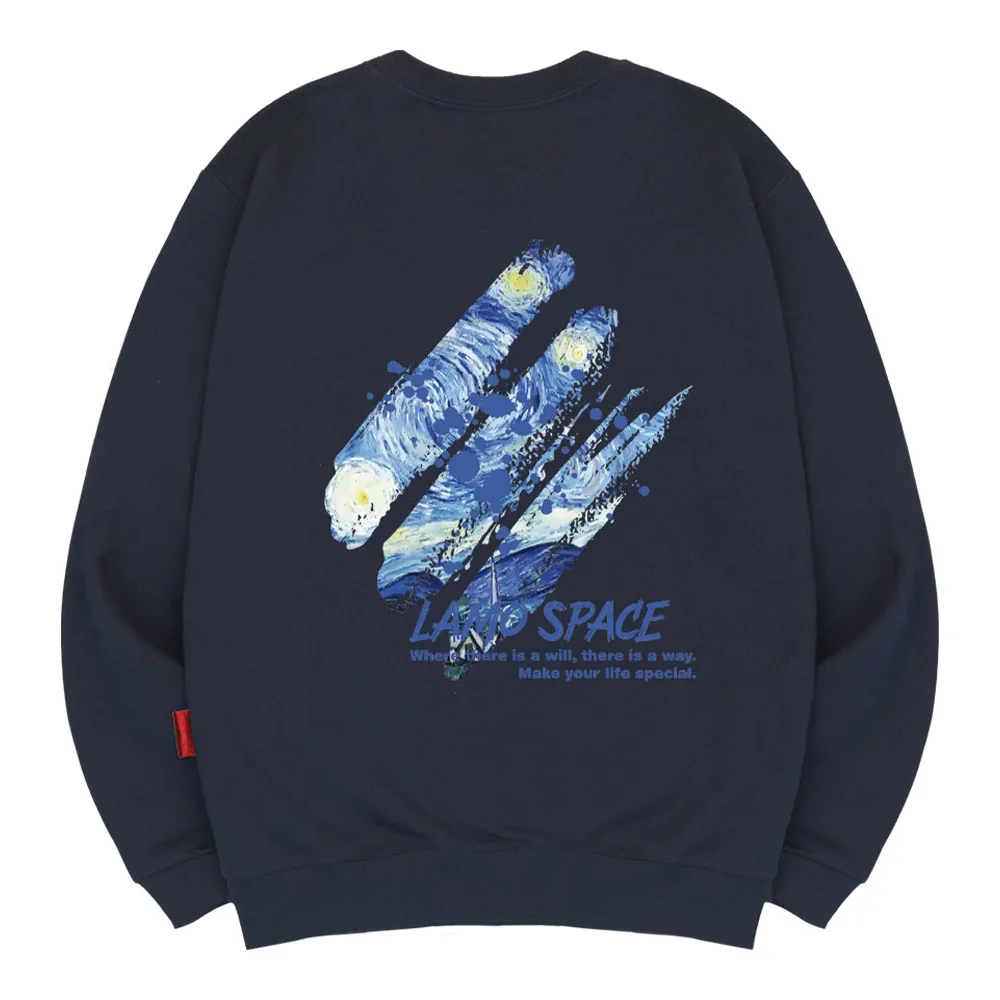 /Elamo/ 3m Ramos Face Sweatshirt Unisex Big Size S~4Xl