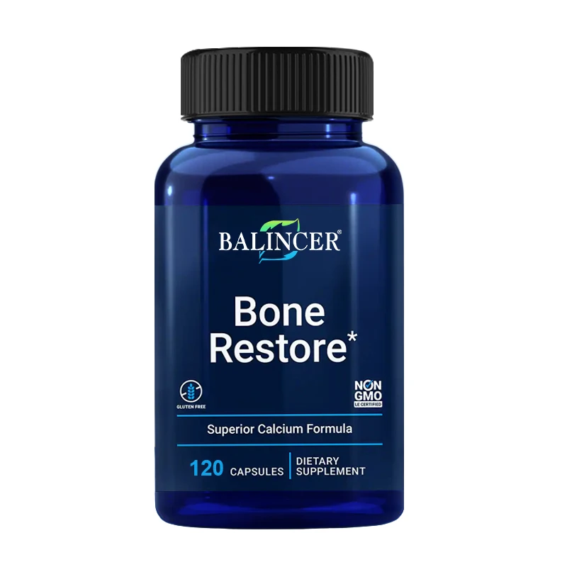 Helps Maintain Healthy Bone Density – Calcium, Vitamin D3, Magnesium, Zinc, Boron and Other Minerals That Support Bone Health