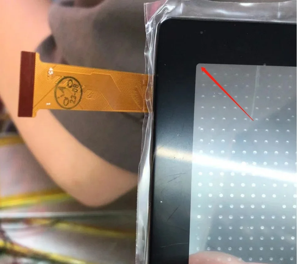 Nowy oryginalny 10.1 Cal 2.5D ekran dotykowy YZS-1066B Tablet dotykowy z czujnikiem digitizera szklany Panel umiarkowanie — zdjęcie 2