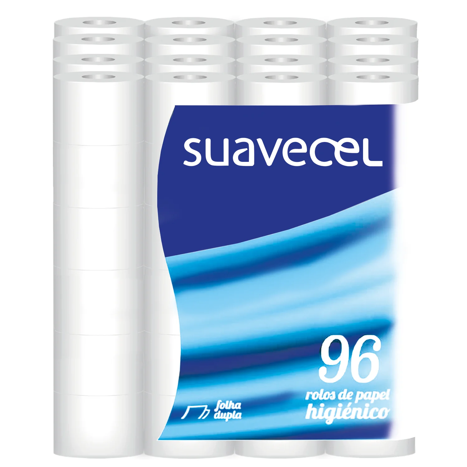 Papel Higiénico Doble Capa 96 Rollos | Papel Higiénico Suave y Resistente Doble Capa