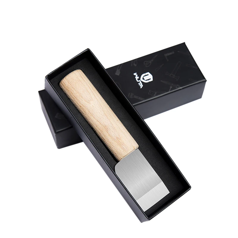 WUTA-Couteau de coupe professionnel pour l\'artisanat du cuir, lame en acier à grande vitesse, affûtage de couteaux artisanaux, outil de bricolage,