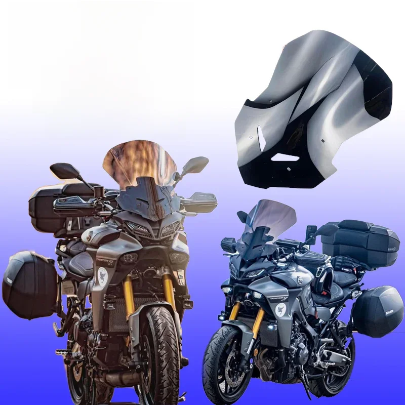 Motorfiets Voorruit Voorruit Windscherm Voor Yamaha MT-09 Tracer 9 GT-9 2021 Mt 09 Tracer-9 Gt 9 2021 2022 - afbeelding 2