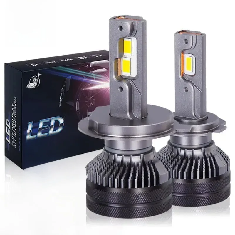 DAWNKNIGHT K5C 4300K 110W H7 H4 Led Lamp Double Copper Tube 3000K Led Lights For Car H1 H11 HB3 9005 HB4 9006 Led Headlight Bulb — zdjęcie 2